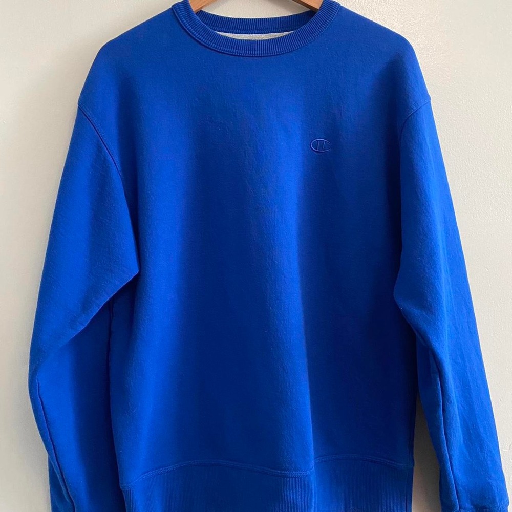 Champion cobalt blue pullover